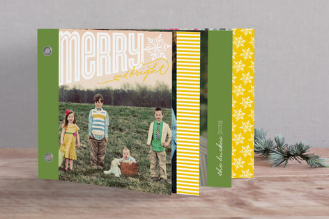 Merry Bright Cheer Holiday Minibook&trade; Cards