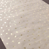 96" Snow Dot Gold and Kraft