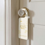 She Found Her Honey Bachelorette Door Hanger Aisle and Chair Decor