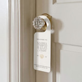 Seashells & Wedding Bells Bachelorette Door Hanger Aisle and Chair Decor