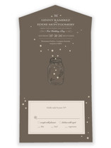 All-in-One Wedding Invitations