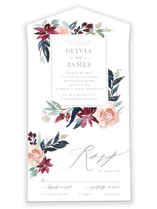 All-in-One Wedding Invitations