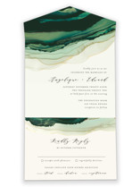 Flow All-in-One Wedding Invitations