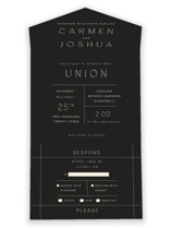 All-in-One Wedding Invitations