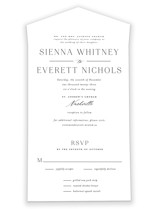 All-in-One Wedding Invitations