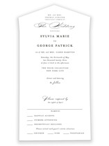 All-in-One Wedding Invitations