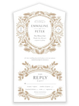 All-in-One Wedding Invitations