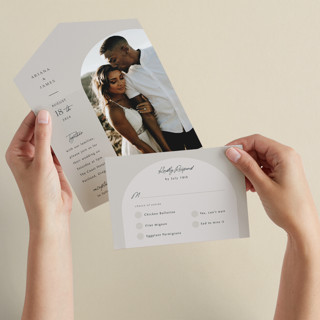 the arch All-in-One Wedding Invitations