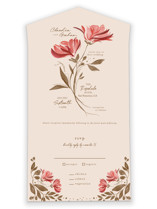 All-in-One Wedding Invitations