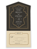 All-in-One Wedding Invitations