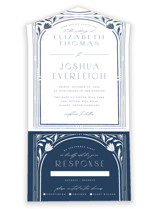Nouveau Frame All-in-One Wedding Invitations