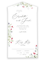 All-in-One Wedding Invitations