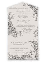 All-in-One Wedding Invitations