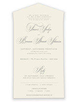 Wonderful Tonight All-in-One Wedding Invitations