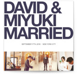 Four Square Wedding Announcements