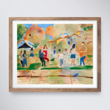 Dancers in Lisbon Limited Edition Prints - Drawing