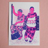 Limited Edition Risography Art Print London 3 Limited Edition Prints - Mixed Media