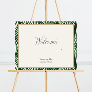Tropical Love Large Custom Signs