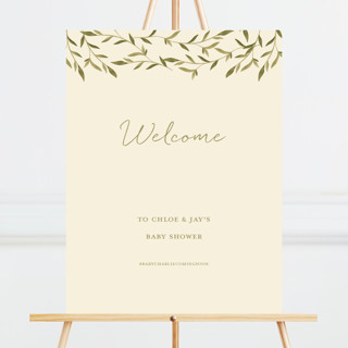 Woodland Baby Large Custom Signs