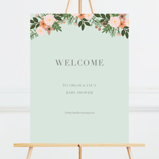 Love and Flowers Large Custom Signs