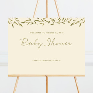 Woodland Baby Large Custom Signs