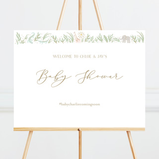 Jungle shower Large Custom Signs