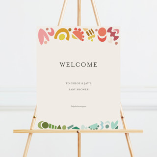 Rainbow Shapes Large Custom Signs