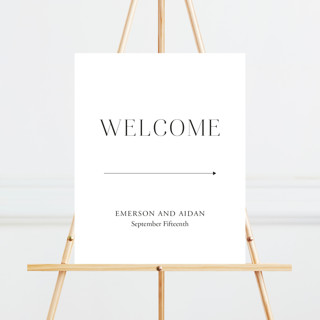 Classy Type Large Custom Signs