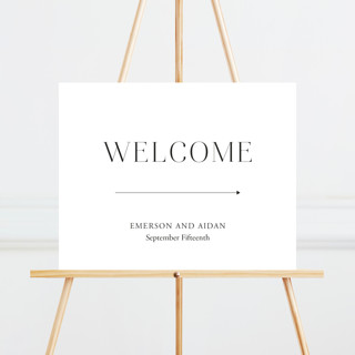 Classy Type Large Custom Signs