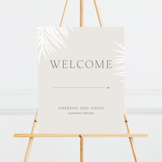 Gilded Palm Large Custom Signs