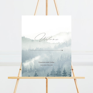 Over the mountains Large Custom Signs