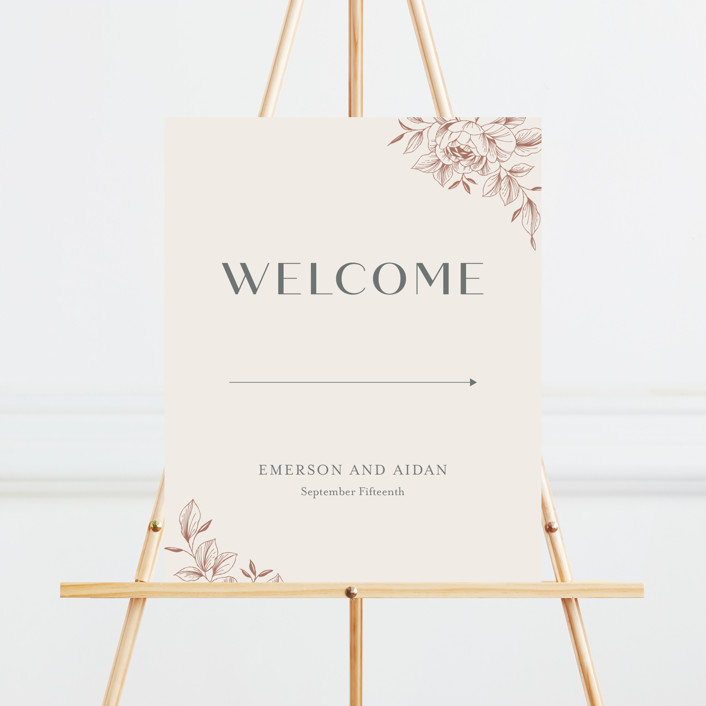 Lovely large custom signs by stardust design studio minted