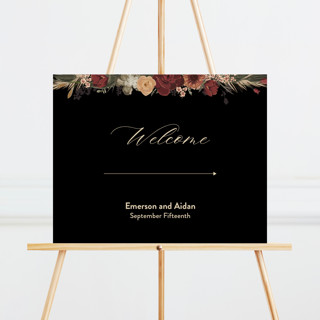 Botanical Edge Large Custom Signs