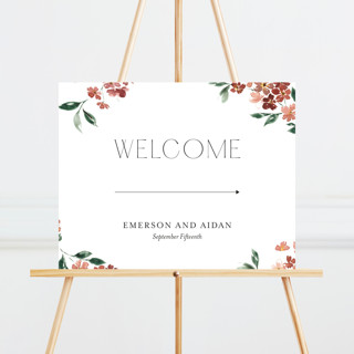 Sweeping Vine Large Custom Signs