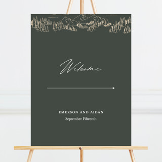 Peaks Large Custom Signs