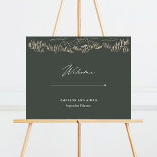 Peaks Large Custom Signs