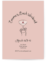 Cherry Bachelorette Party Invitations