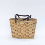 The Large Wide Weave Market Basket in Light Decorative Baskets
