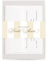 Bridal Shower Script Bridal Shower Belly Bands