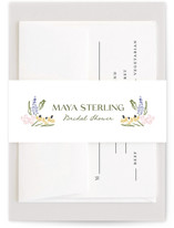 Spring Bridal Shower Belly Bands
