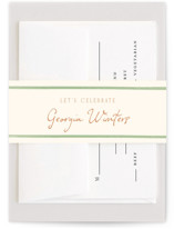 The next chapter Bridal Shower Belly Bands