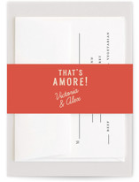 That's Amore Bridal Shower Belly Bands