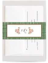 Flowers and Ribbon Bridal Shower Belly Bands