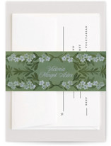 Vintage Sketched Bridal Shower Belly Bands