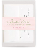 Bride to Be Bridal Shower Belly Bands
