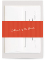 Party On! Bridal Shower Belly Bands