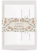 dancing in the garden Bridal Shower Belly Bands