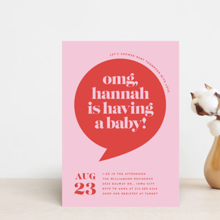 OMG Baby Baby Shower Postcards