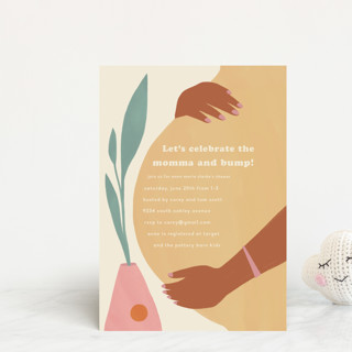 The momma and the bump Baby Shower Postcards