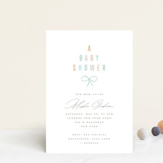 coulis Baby Shower Postcards